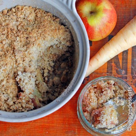 Parsnip and Apple Crumble