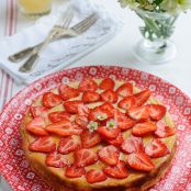 Sweet Eve Strawberry, Ricotta and Lemon Thyme Cheesecake
