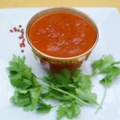 Indian style tomato chutney