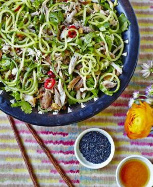 Chicken Cucumber Noodles