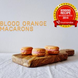 Blood Orange Macarons