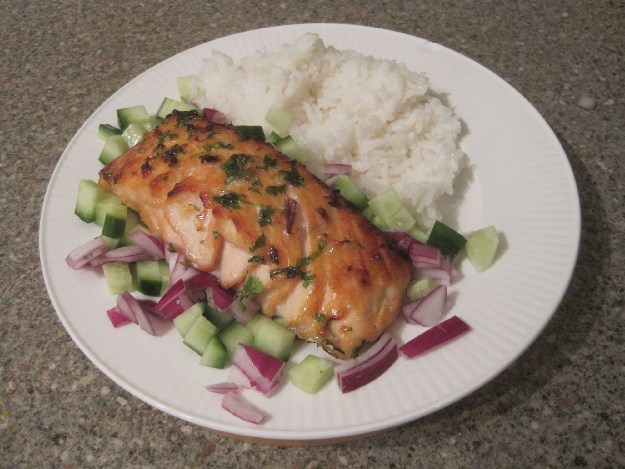 Recipe: Thai-style Salmon, rated 3.4/5 - 138 votes