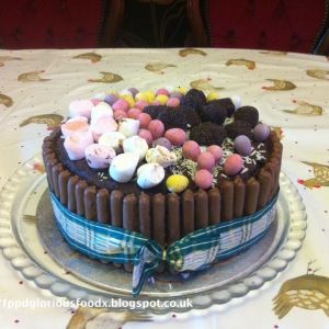 Rocky Road Cake