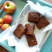 Gluten-free Apple Carrot Cinnamon Brownies