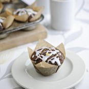 Sticky Ginger & Beetroot Muffins