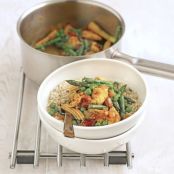 Chicken & vegetable stew with wholemeal couscous