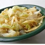 Cabbage Balushka or Cabbage and Noodles