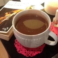 Coconut hot chocolate