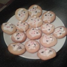 Melted snowman cookies