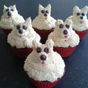 Carrot 'pupcakes'