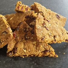 nutty, oaty slices