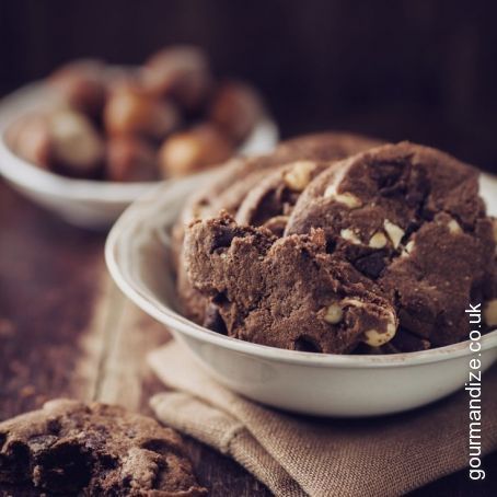 Dark Chocolate Chip Cookies