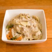 Artichoke Heart and Beef Stroganoff