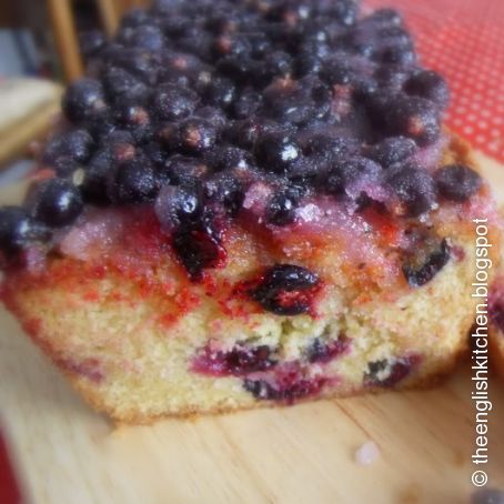 Black Currant Drizzle Cake