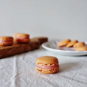 Blood Orange Macarons - Step 8