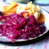 Braised Red Cabbage and Apple