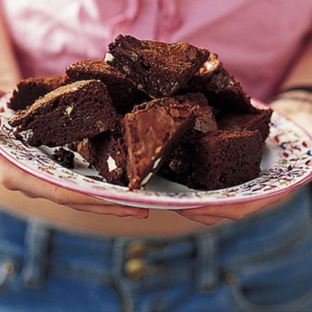 White & Dark Chocolate Brownies