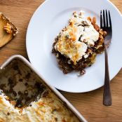 Cauliflower Courgette Moussaka