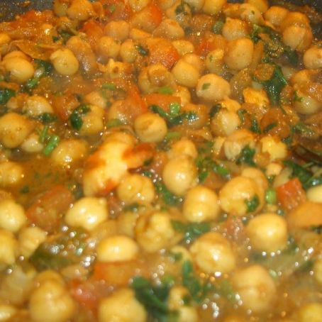 Channa Masala (chickpeas)