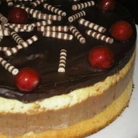 Chocolate mousse cake