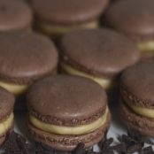 Chocolate Peanut Butter Macaroons
