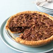 Pecan and chocolate tart