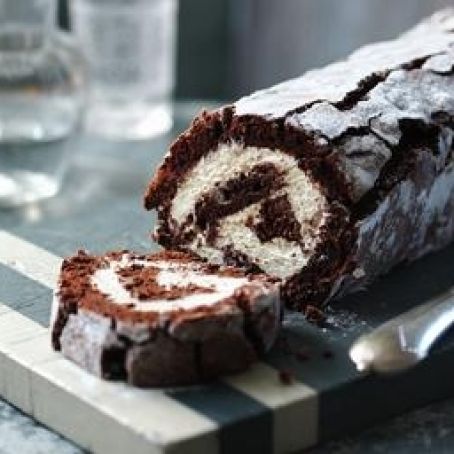 Chocolate roulade