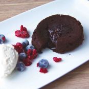 Chocolate Molten Cake For Two