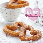 Valentine's day churros