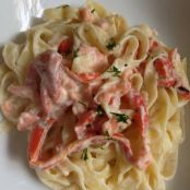 Fish - Creamy Dreamy Salmon Tagliatelle