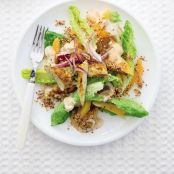 Curried chicken & mango salad