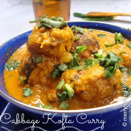 Cabbage Kofta Curry