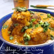 Cabbage Kofta Curry