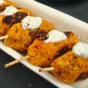 Lentils/Dal Seekh Kebabs