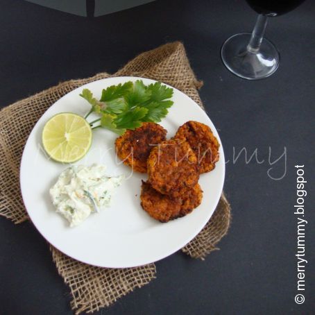 Baked Chickpeas Patties