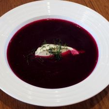 Apple and Beetroot Soup