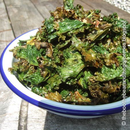 Gomasio kale crisps