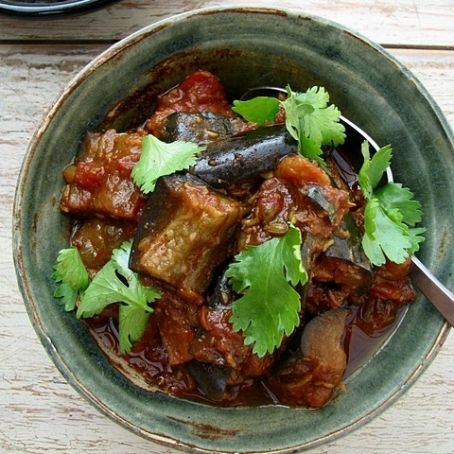 Aubergine Curry