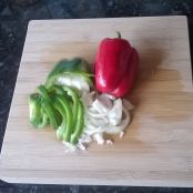 Chicken fajitas