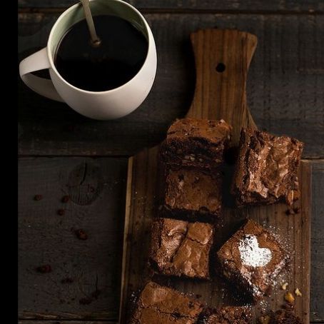 Fudgy Coffee Brownies