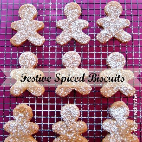 Festive Spiced Biscuits