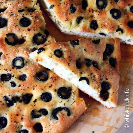 Olive and Sundried Tomato Focaccia