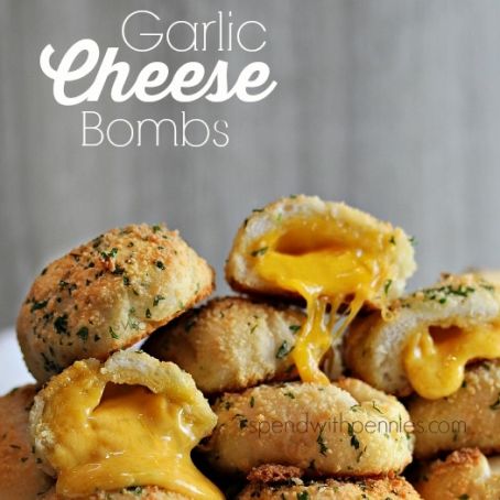 Garlic Cheese Bombs