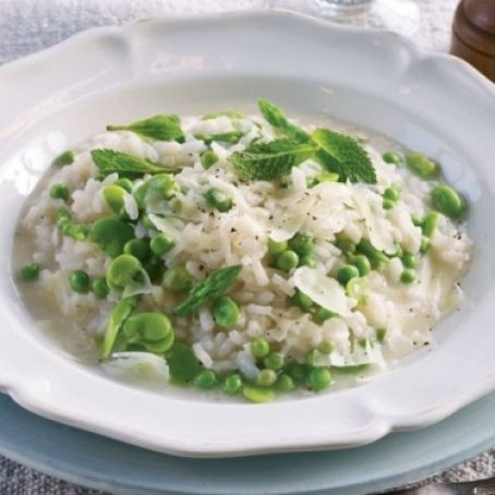 Green Vegetable Risotto