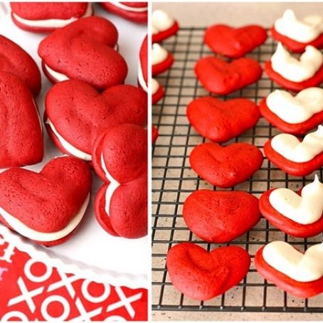 Red velvet Whoope Pie