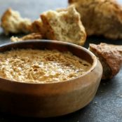 Hummus-The Easiest One, Served With Rustic Bread