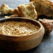 Hummus-The Easiest One, Served With Rustic Bread