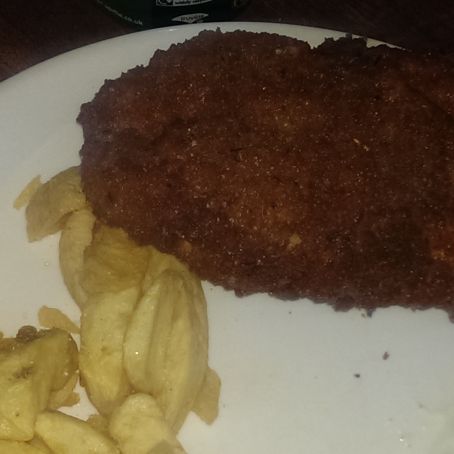 Breaded chicken