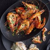 Chilli prawns