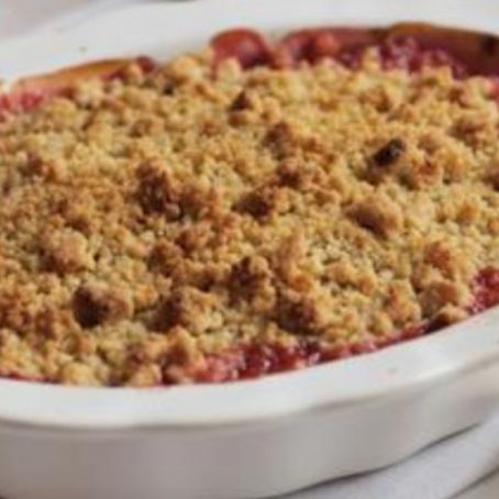 Rhubarb Crumble